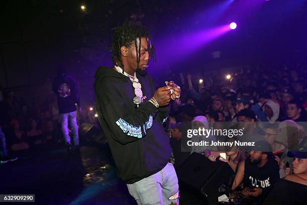 Offset of Migos performs at Highline Ballroom on January 27, 2017 in New York City.