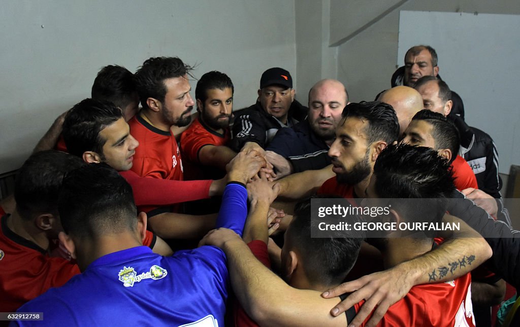 FBL-SYR-LEAGUE-ALEPPO-CONFLICT