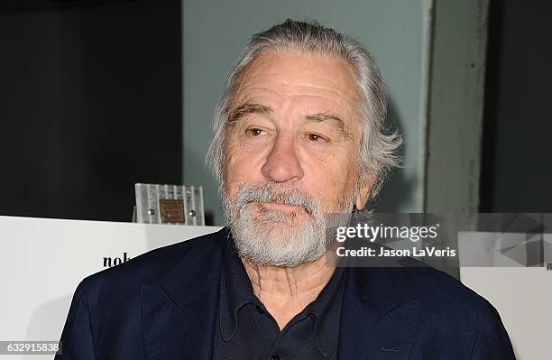 Actor Robert De Niro attends the premiere of "The Comedian" at Pacific Design Center on January 27, 2017 in West Hollywood, California.