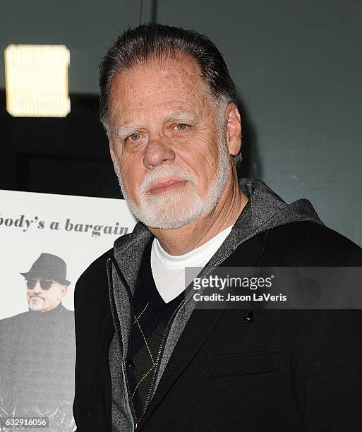 Director Taylor Hackford attends the premiere of "The Comedian" at Pacific Design Center on January 27, 2017 in West Hollywood, California.