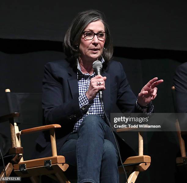 Donna Gigliotti attends the 28th Annual Producers Guild Awards Nominees Breakfast at Saban Theatre on January 28, 2017 in Beverly Hills, California.