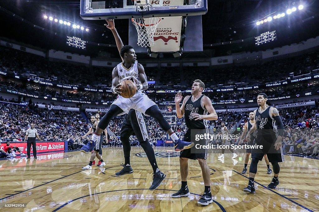 NBA: JAN 27 Spurs at Pelicans