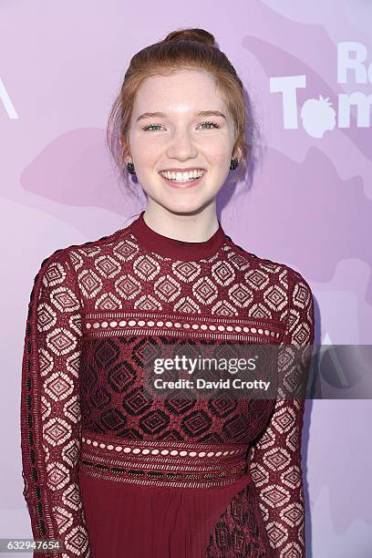 Annalise Basso arrives at Variety's Celebratory Brunch Event For Awards Nominees Benefiting Motion Picture Television Fund at Cecconi's on January...