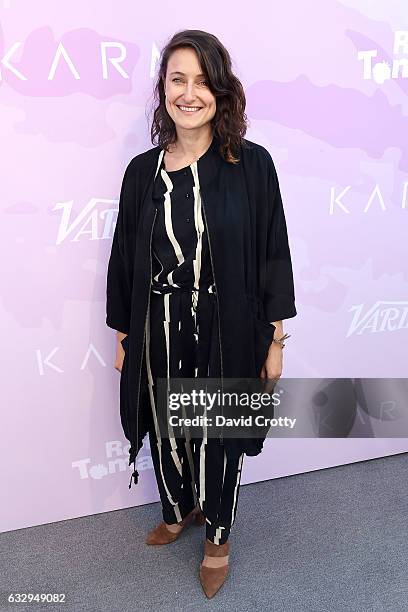 Producer Adele Romanski arrives at Variety's Celebratory Brunch Event For Awards Nominees Benefiting Motion Picture Television Fund at Cecconi's on...