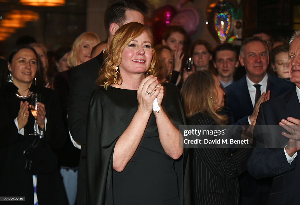 A Surprise Celebration In Honour Of Sarah Mower MBE At The Connaught With Moet Et Chandon