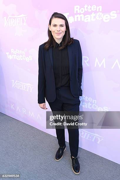 Clea DuVall arrives at Variety's Celebratory Brunch Event For Awards Nominees Benefiting Motion Picture Television Fund at Cecconi's on January 28,...