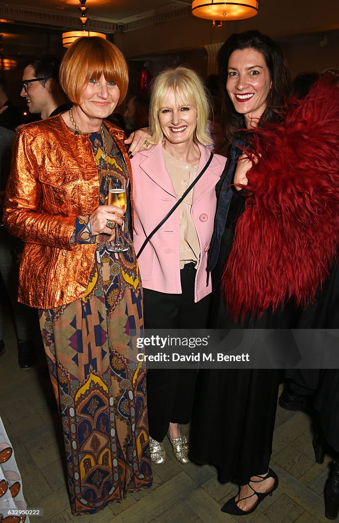 A Surprise Celebration In Honour Of Sarah Mower MBE At The Connaught With Moet Et Chandon