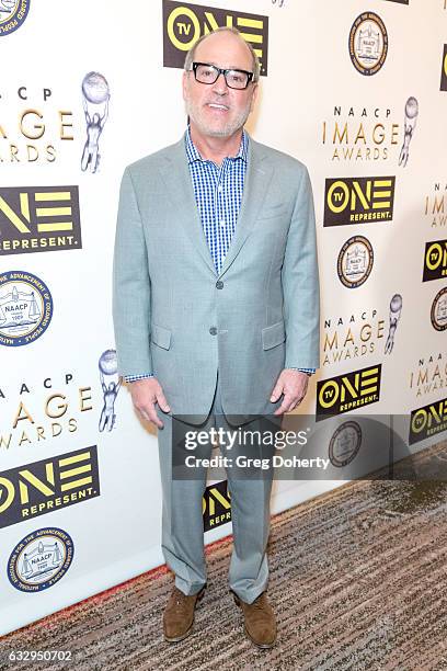 President TV One Brad Siegel arrives at the 48th NAACP Image Awards Nominees' Luncheon at Loews Hollywood Hotel on January 28, 2017 in Hollywood,...