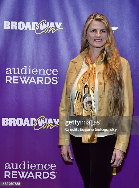 Bonnie Comley attends BroadwayCon 2017 at The Jacob K. Javits Convention Center on January 28, 2017 in New York City.