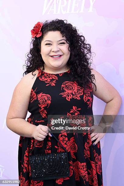 Raini Rodriguez arrives at Variety's Celebratory Brunch Event For Awards Nominees Benefiting Motion Picture Television Fund at Cecconi's on January...