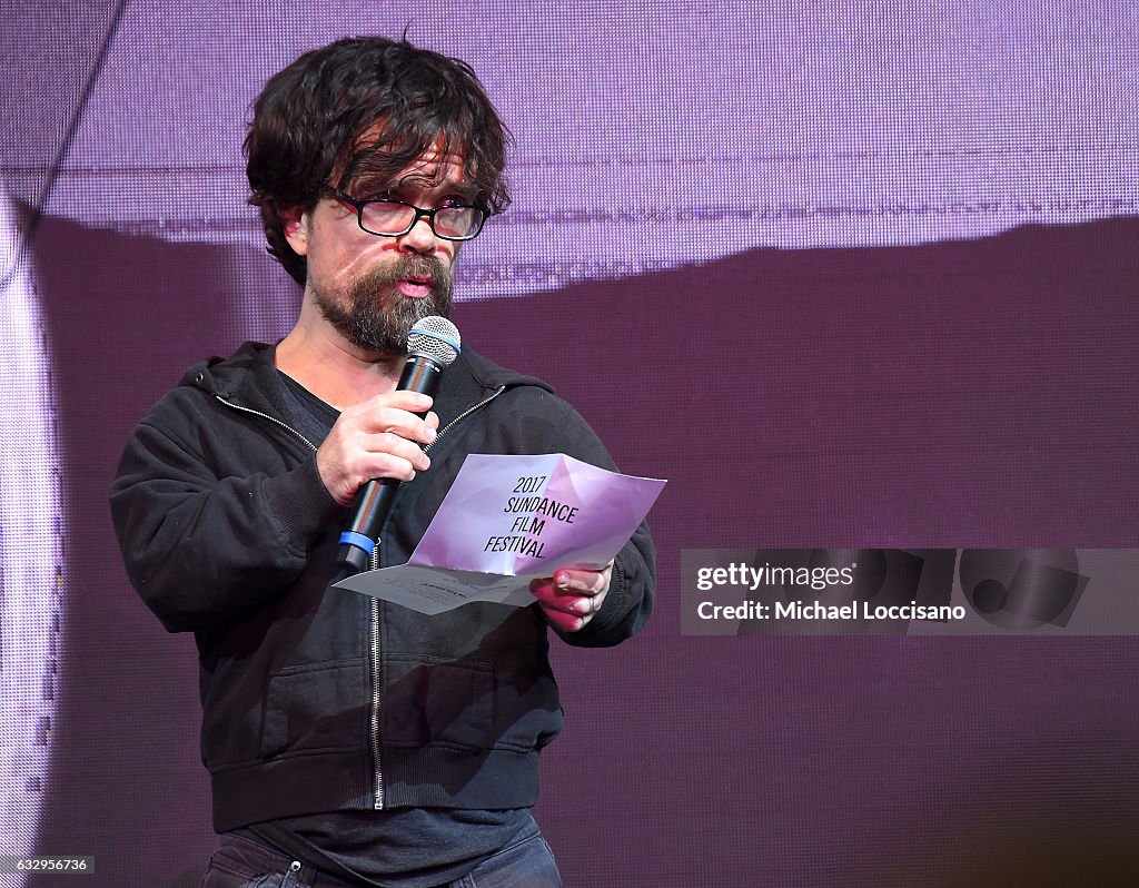 Awards Night Ceremony - 2017 Sundance Film Festival