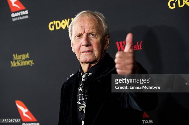 Actor Paul Hogan attends the 2017 G'Day Black Tie Gala at The Ray Dolby Ballroom at Hollywood & Highland Center on January 28, 2017 in Hollywood,...