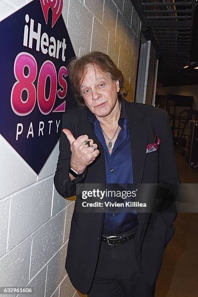 Musician Eddie Money attends the iHeart80s Party 2017 at SAP Center on January 28, 2017 in San Jose, California.