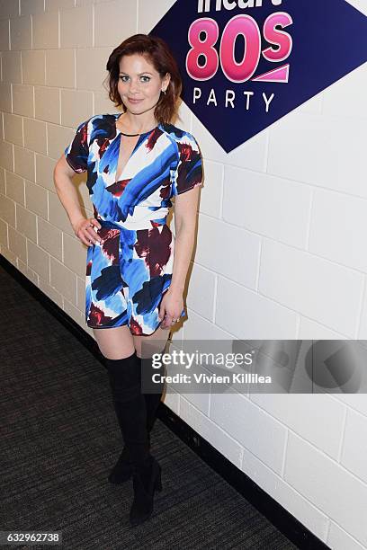 Actress Candace Cameron-Bure arrives at the iHeart80s Party 2017 at SAP Center on January 28, 2017 in San Jose, California.