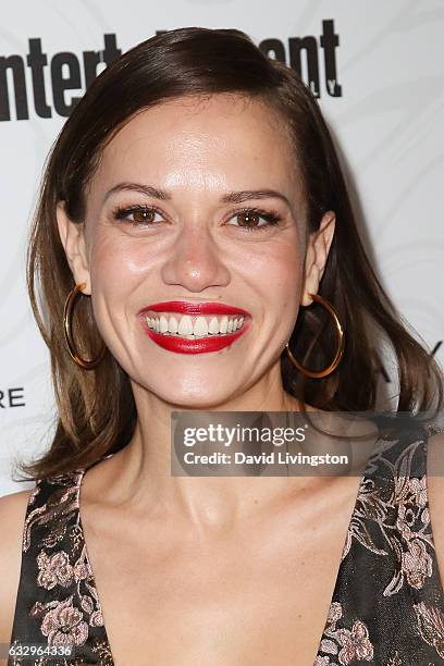 Actress Bethany Joy Lenz arrives at the Entertainment Weekly celebration honoring nominees for The Screen Actors Guild Awards at the Chateau Marmont...