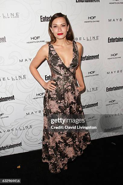 Actress Bethany Joy Lenz arrives at the Entertainment Weekly celebration honoring nominees for The Screen Actors Guild Awards at the Chateau Marmont...