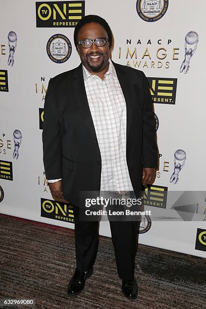 Writer Herb Powell arrives at the 48th NAACP Image Awards Nominees' Luncheon at Loews Hollywood Hotel on January 28, 2017 in Hollywood, California.