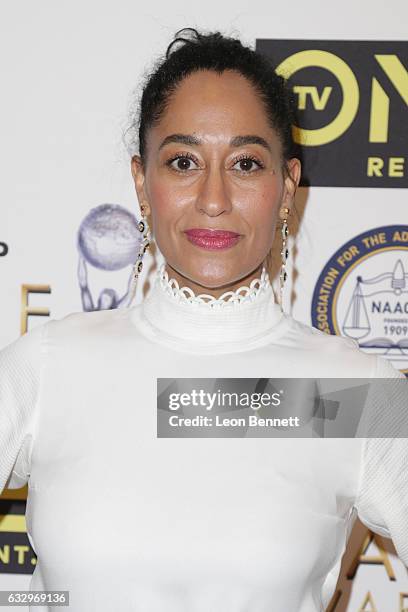 Actress Tracee Ellis Ross arrives at the 48th NAACP Image Awards Nominees' Luncheon at Loews Hollywood Hotel on January 28, 2017 in Hollywood,...