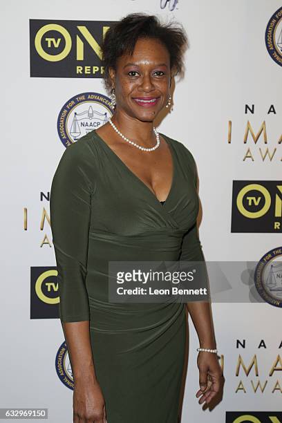 Producer Laurens Grant arrives at the 48th NAACP Image Awards Nominees' Luncheon at Loews Hollywood Hotel on January 28, 2017 in Hollywood,...