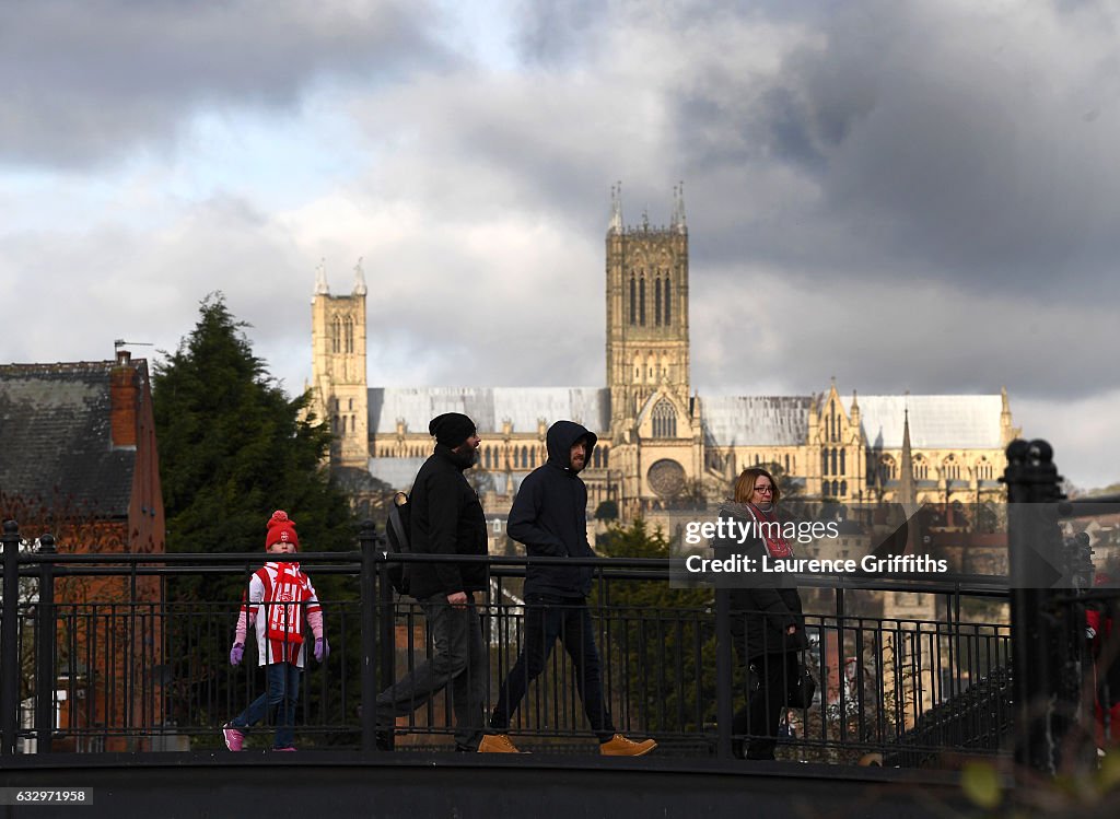 Lincoln City v Brighton & Hove Albion - The Emirates FA Cup Fourth Round