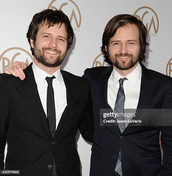 Producers Matt Duffer and Ross Duffer attend the 28th annual Producers Guild Awards at The Beverly Hilton Hotel on January 28, 2017 in Beverly Hills,...