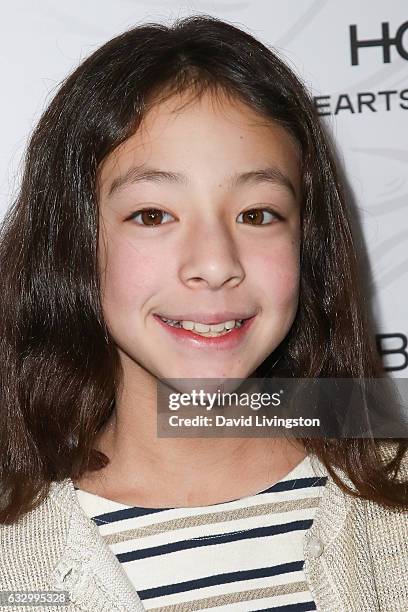 Actress Aubrey Anderson-Emmons arrives at the Entertainment Weekly celebration honoring nominees for The Screen Actors Guild Awards at the Chateau...