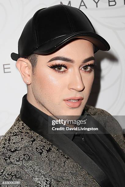 Maybelline social influencer Manny MUA arrives at the Entertainment Weekly celebration honoring nominees for The Screen Actors Guild Awards at the...