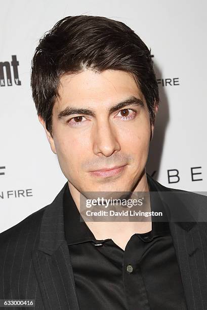 Actor Brandon Routh arrives at the Entertainment Weekly celebration honoring nominees for The Screen Actors Guild Awards at the Chateau Marmont on...