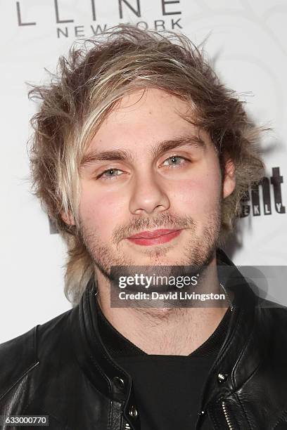 Musician Michael Clifford arrives at the Entertainment Weekly celebration honoring nominees for The Screen Actors Guild Awards at the Chateau Marmont...