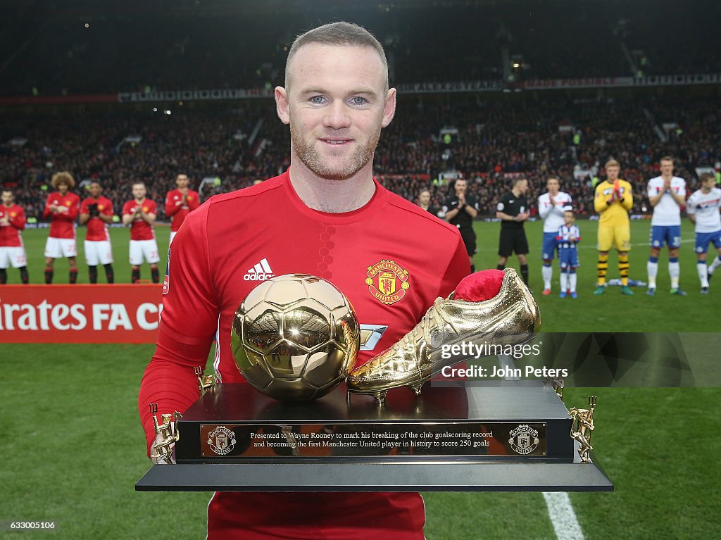 Manchester United v Wigan Athletic - The Emirates FA Cup Fourth Round