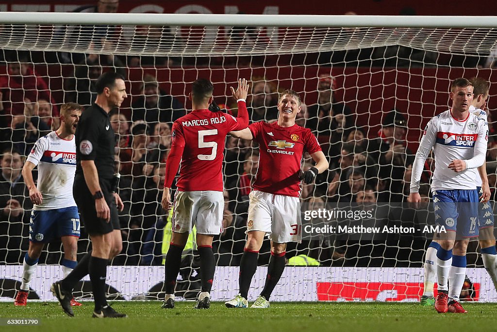 Manchester United v Wigan Athletic - The Emirates FA Cup Fourth Round