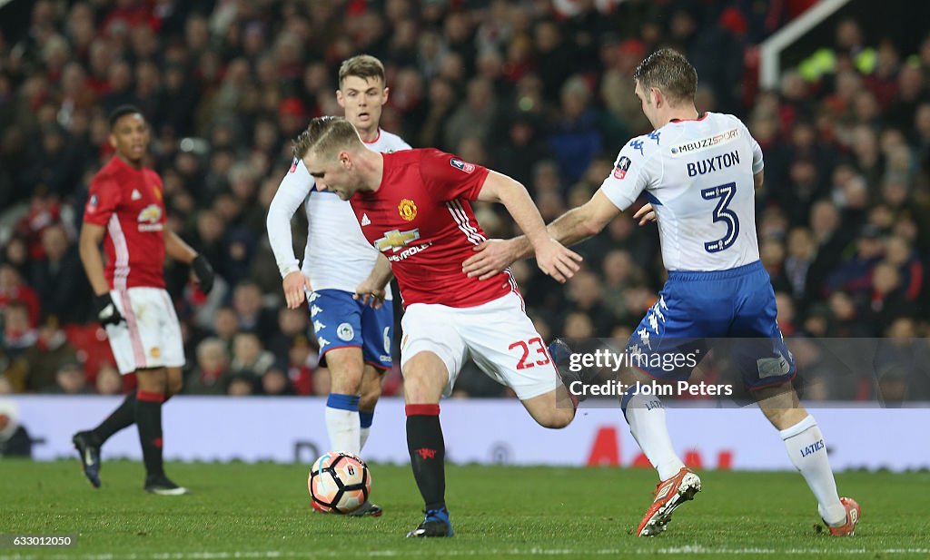 Manchester United v Wigan Athletic - The Emirates FA Cup Fourth Round