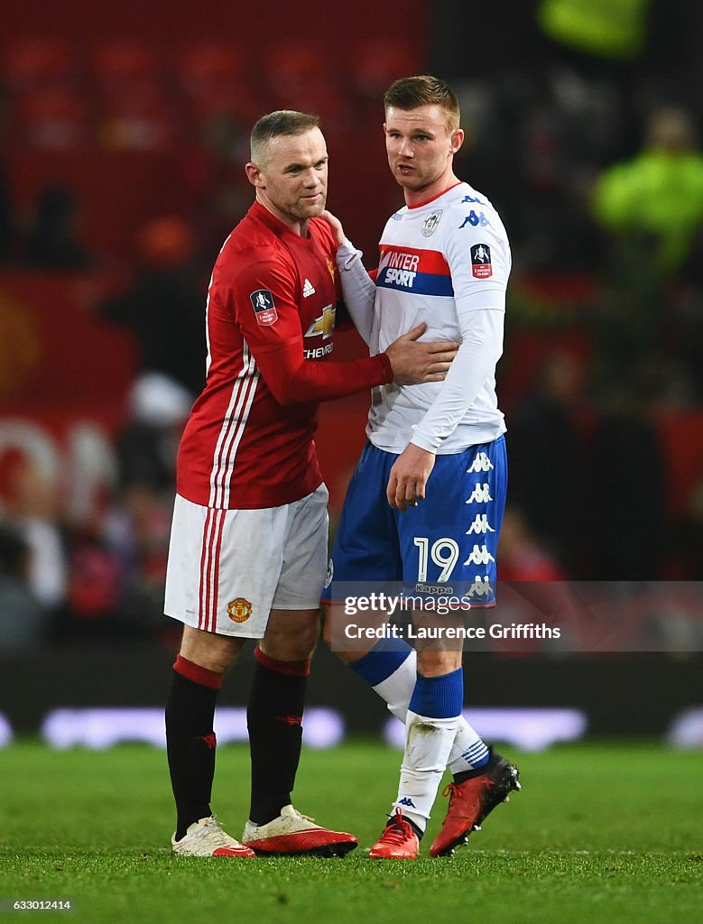 Manchester United v Wigan Athletic - The Emirates FA Cup Fourth Round