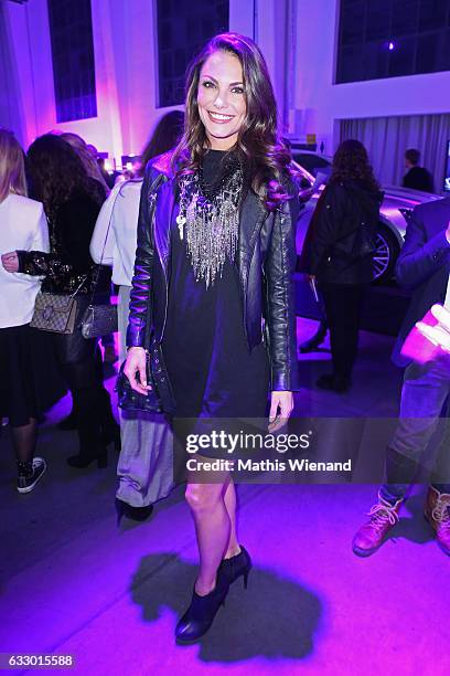 Simone Voss attends the Fashionyard show during Platform Fashion January 2017 at Areal Boehler on January 29, 2017 in Duesseldorf, Germany.