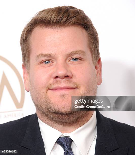 James Corden arrives at the 28th Annual Producers Guild Awards at The Beverly Hilton Hotel on January 28, 2017 in Beverly Hills, California.