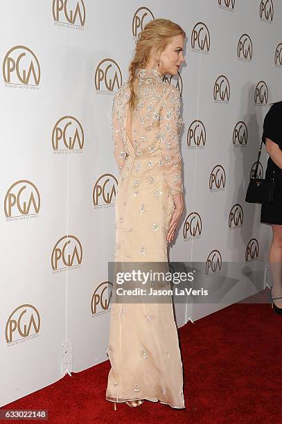 Actress Nicole Kidman attends the 28th annual Producers Guild Awards at The Beverly Hilton Hotel on January 28, 2017 in Beverly Hills, California.