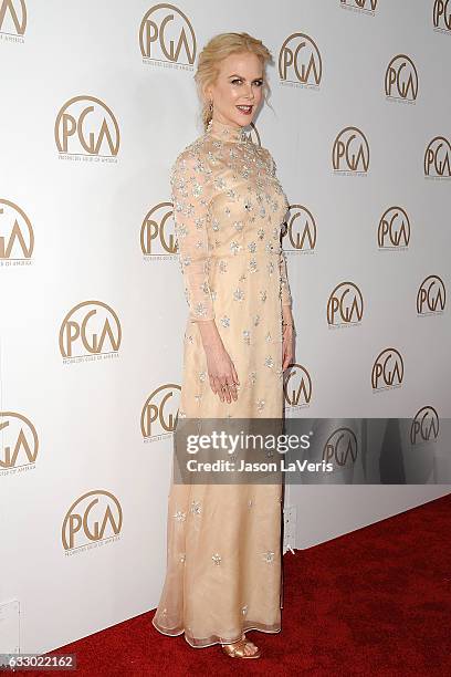 Actress Nicole Kidman attends the 28th annual Producers Guild Awards at The Beverly Hilton Hotel on January 28, 2017 in Beverly Hills, California.