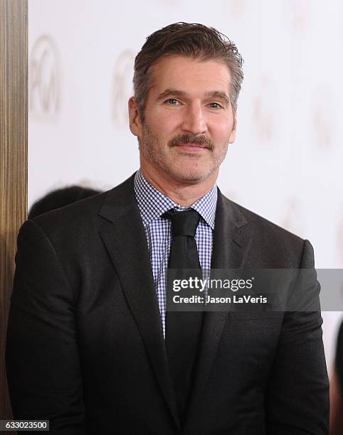 David Benioff attends the 28th annual Producers Guild Awards at The Beverly Hilton Hotel on January 28, 2017 in Beverly Hills, California.