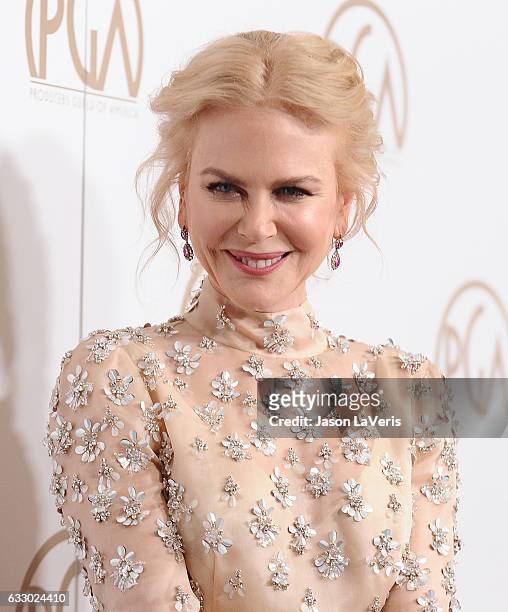 Actress Nicole Kidman attends the 28th annual Producers Guild Awards at The Beverly Hilton Hotel on January 28, 2017 in Beverly Hills, California.