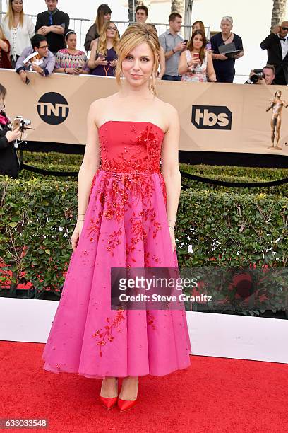Actor Cara Buono attends the 23rd Annual Screen Actors Guild Awards at The Shrine Expo Hall on January 29, 2017 in Los Angeles, California.
