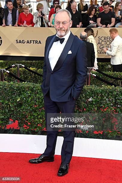 Actor Liam Cunningham attends The 23rd Annual Screen Actors Guild Awards at The Shrine Auditorium on January 29, 2017 in Los Angeles, California....