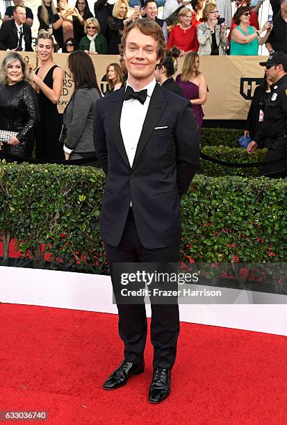 Actor Alfie Allen attends The 23rd Annual Screen Actors Guild Awards at The Shrine Auditorium on January 29, 2017 in Los Angeles, California....