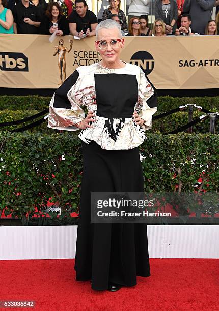 Actor Lori Petty attends The 23rd Annual Screen Actors Guild Awards at The Shrine Auditorium on January 29, 2017 in Los Angeles, California. 26592_008