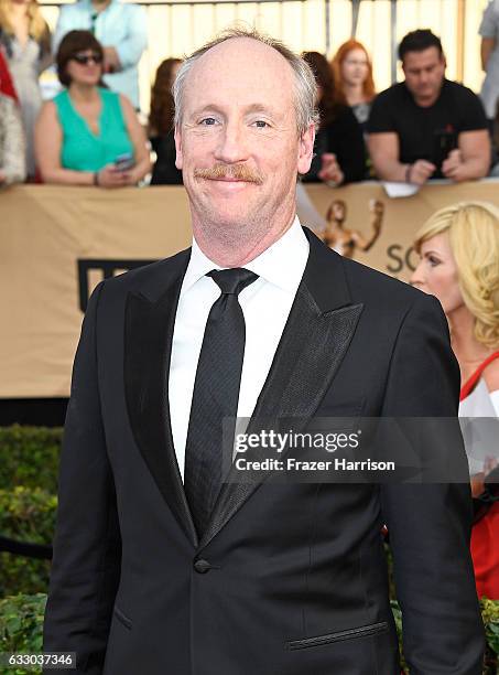 Actor Matt Walsh attends The 23rd Annual Screen Actors Guild Awards at The Shrine Auditorium on January 29, 2017 in Los Angeles, California. 26592_008