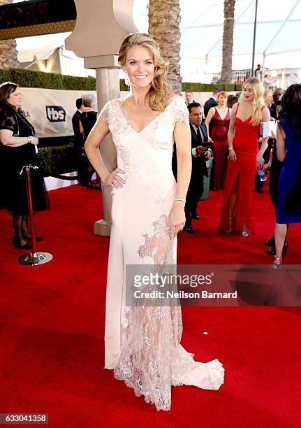 Actor Missi Pyle attends the 23rd Annual Screen Actors Guild Awards at The Shrine Expo Hall on January 29, 2017 in Los Angeles, California.