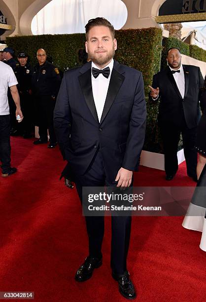 Actor Jonah Hill attends The 23rd Annual Screen Actors Guild Awards at The Shrine Auditorium on January 29, 2017 in Los Angeles, California. 26592_013