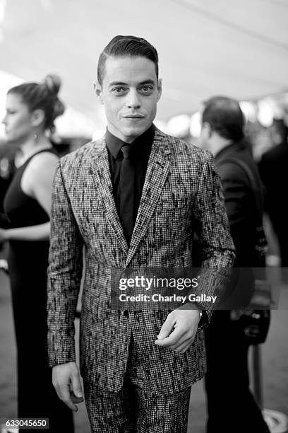 Actor Rami Malek attends The 23rd Annual Screen Actors Guild Awards at The Shrine Auditorium on January 29, 2017 in Los Angeles, California. 26592_010