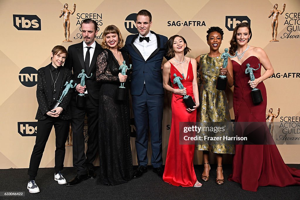 The 23rd Annual Screen Actors Guild Awards - Press Room