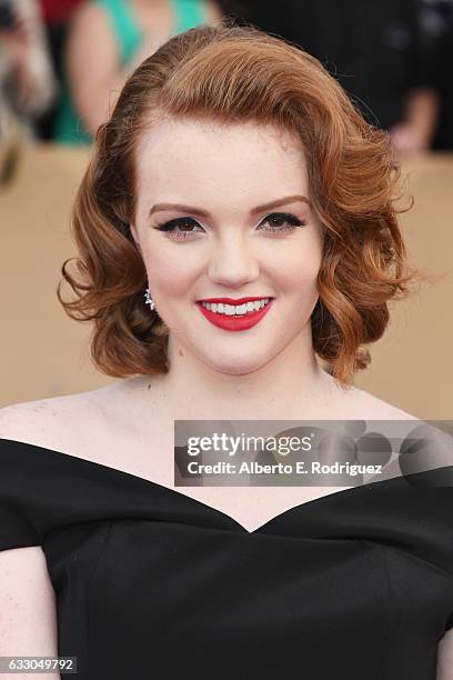 Actor Shannon Purser attends the 23rd Annual Screen Actors Guild Awards at The Shrine Expo Hall on January 29, 2017 in Los Angeles, California.