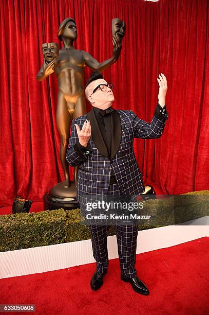 Actor Lea DeLaria attends The 23rd Annual Screen Actors Guild Awards at The Shrine Auditorium on January 29, 2017 in Los Angeles, California....